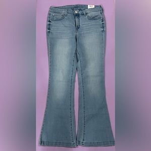International concept, midrise flare, jeans 12p